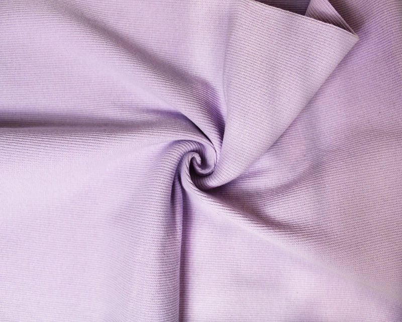 Tubular jersey ribbing knit cotton Oeko-Tex fabric. Ribbed cuffing, waistbands sold per 1/2m