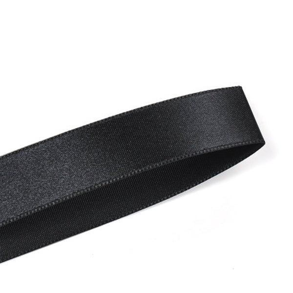 Double Faced Satin Ribbon 030 Black