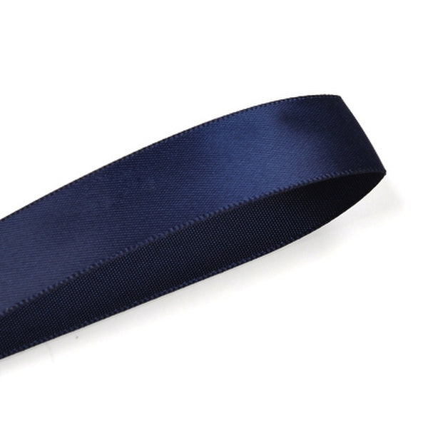 Double Faced Satin Ribbon 370 Navy Blue