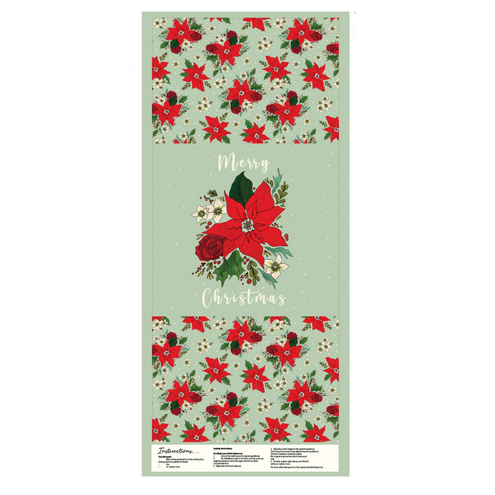 Berries & Blooms by The Crafty Lass – Christmas – Cotton Cushion Panels