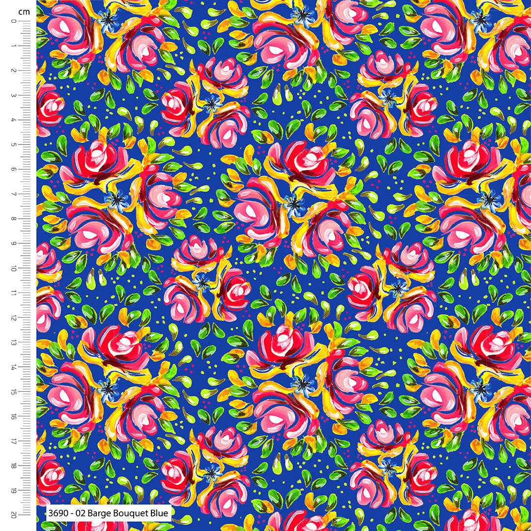 Bohemian Waters by Debbie Shore - Organic Cotton Fat Quarter Bundle quilting 100% Cotton Fabrics.