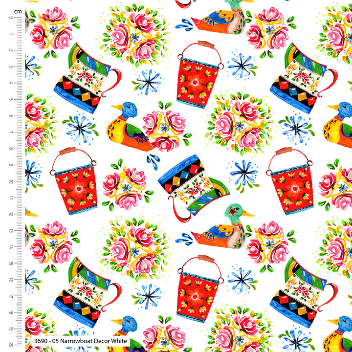 Bohemian Waters by Debbie Shore - Organic Cotton Fat Quarter Bundle quilting 100% Cotton Fabrics.