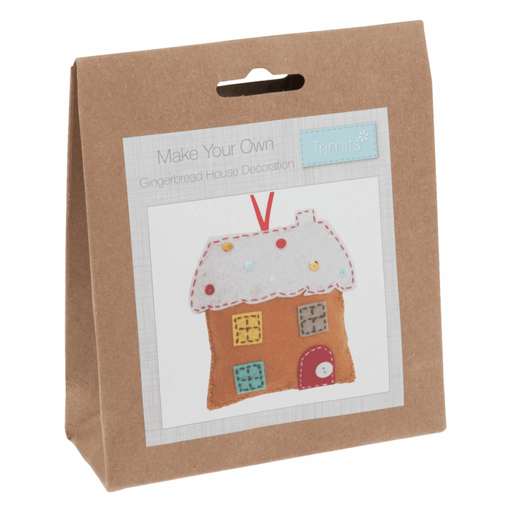 Trimits make your own hanging felt Christmas decoration kit - Kids, adults Crafts Sewing