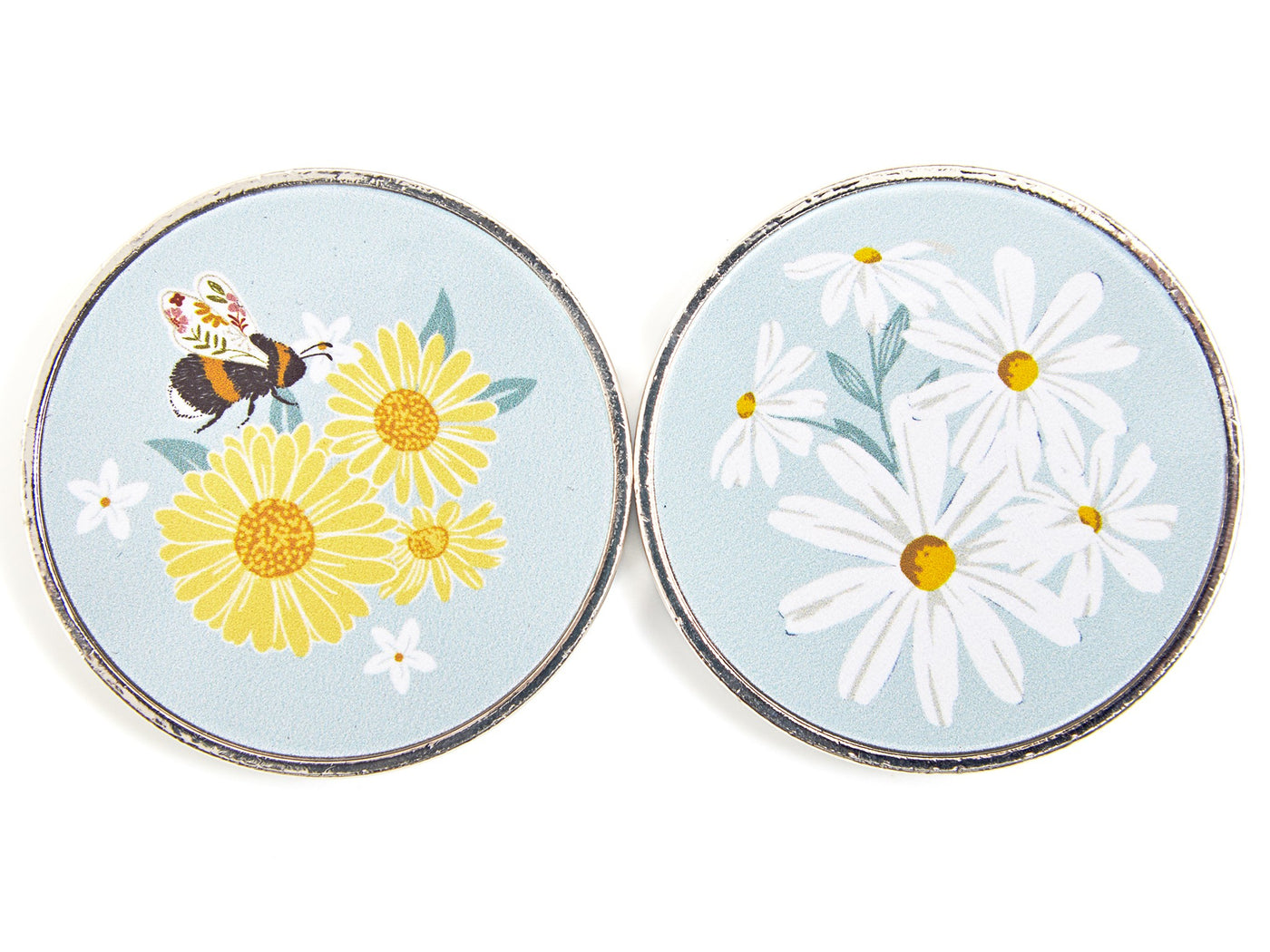 Bee/Daisy Pattern weights - fabric weights by Sew Easy. Sets of 2/4