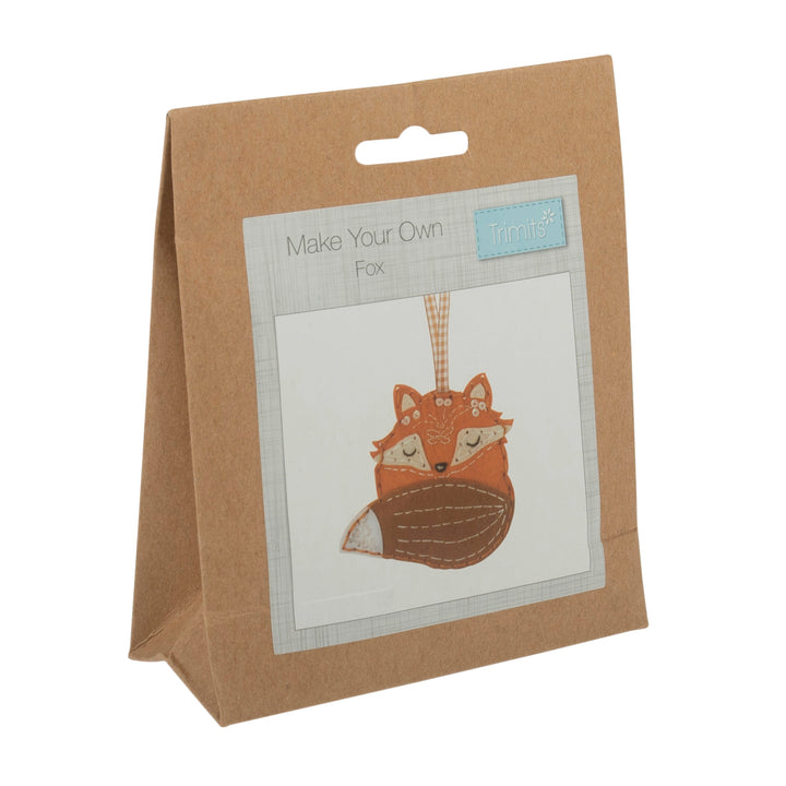 Trimits Make Your Own felt decoration/keyring craft kit. Stocking filler.