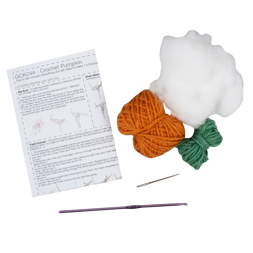 Crochet Kit - Pumpkin
