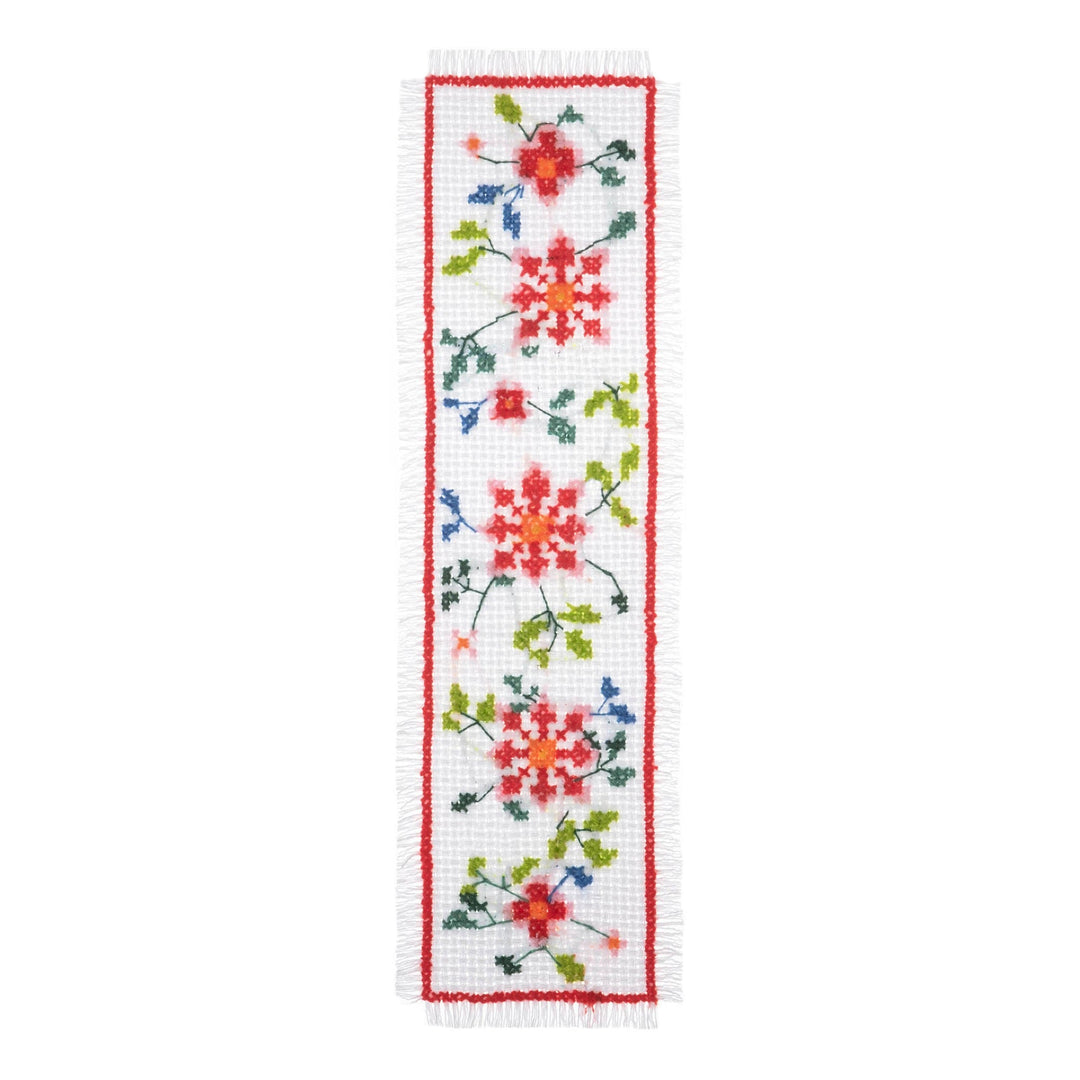 Bookmark Counted Cross Stitch Kit - Floral