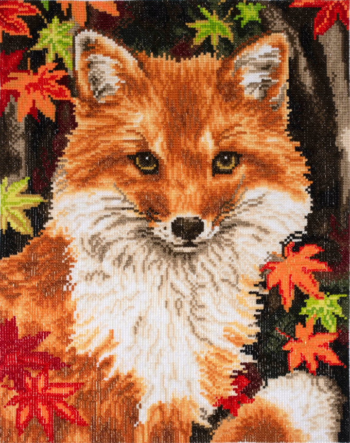 Large Counted Cross Stitch Kit - Fox