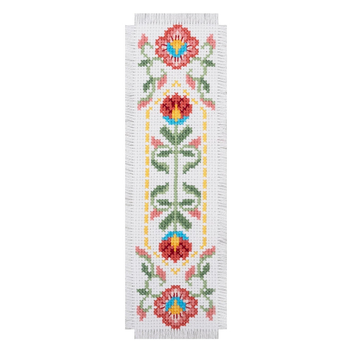 Bookmark Counted Cross Stitch Kit - Blooms