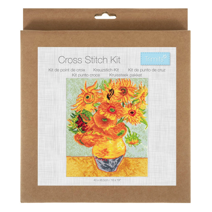Large Counted Cross Stitch Kit - Autumn Bloom