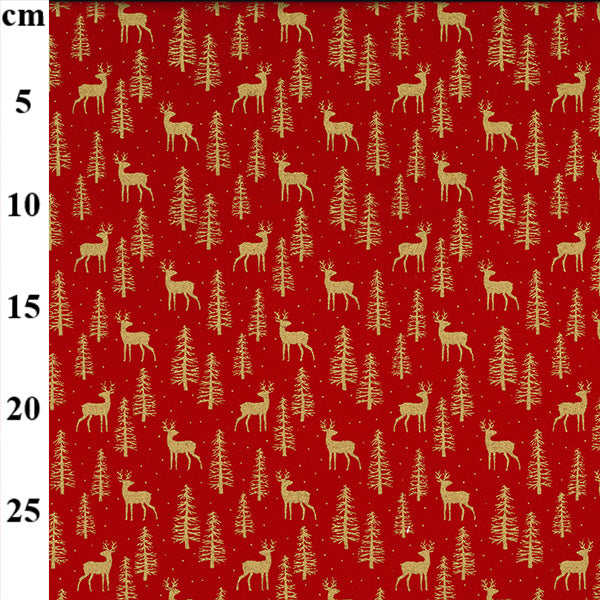 Scandi Metallic Christmas fat quarter bundle/ half metre quilting craft cotton Fabrics. John Louden