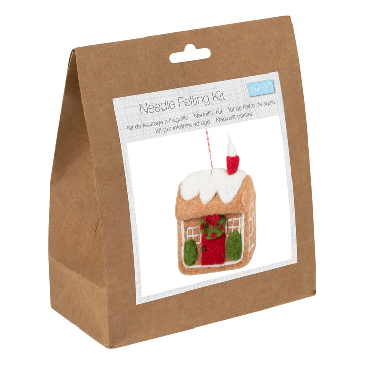 Trimits Make Your Own Needle Felting Christmas decoration craft kit. Stocking filler.