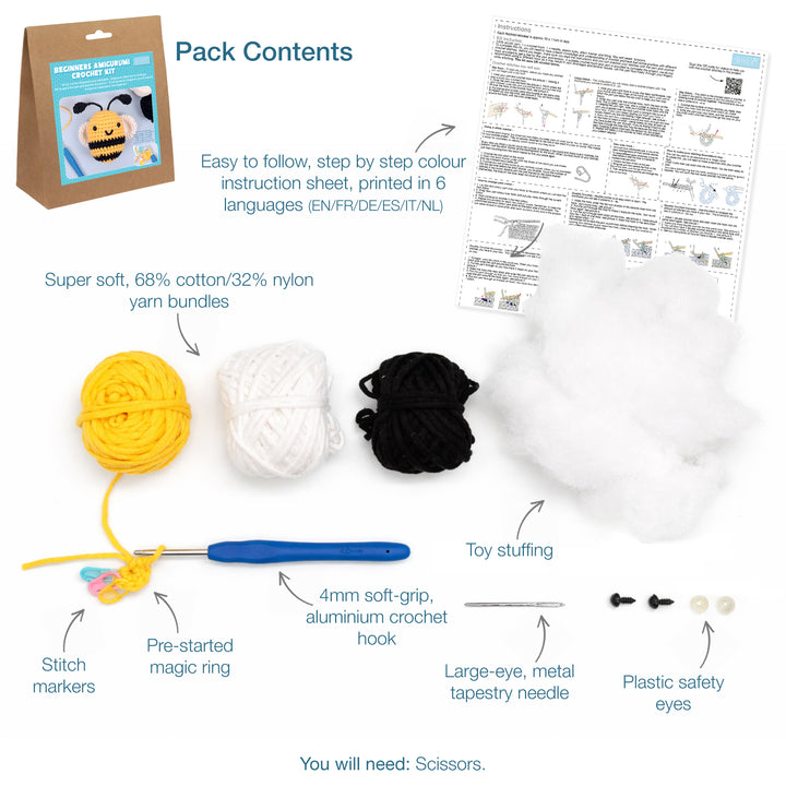 Crochet Kit - Bee