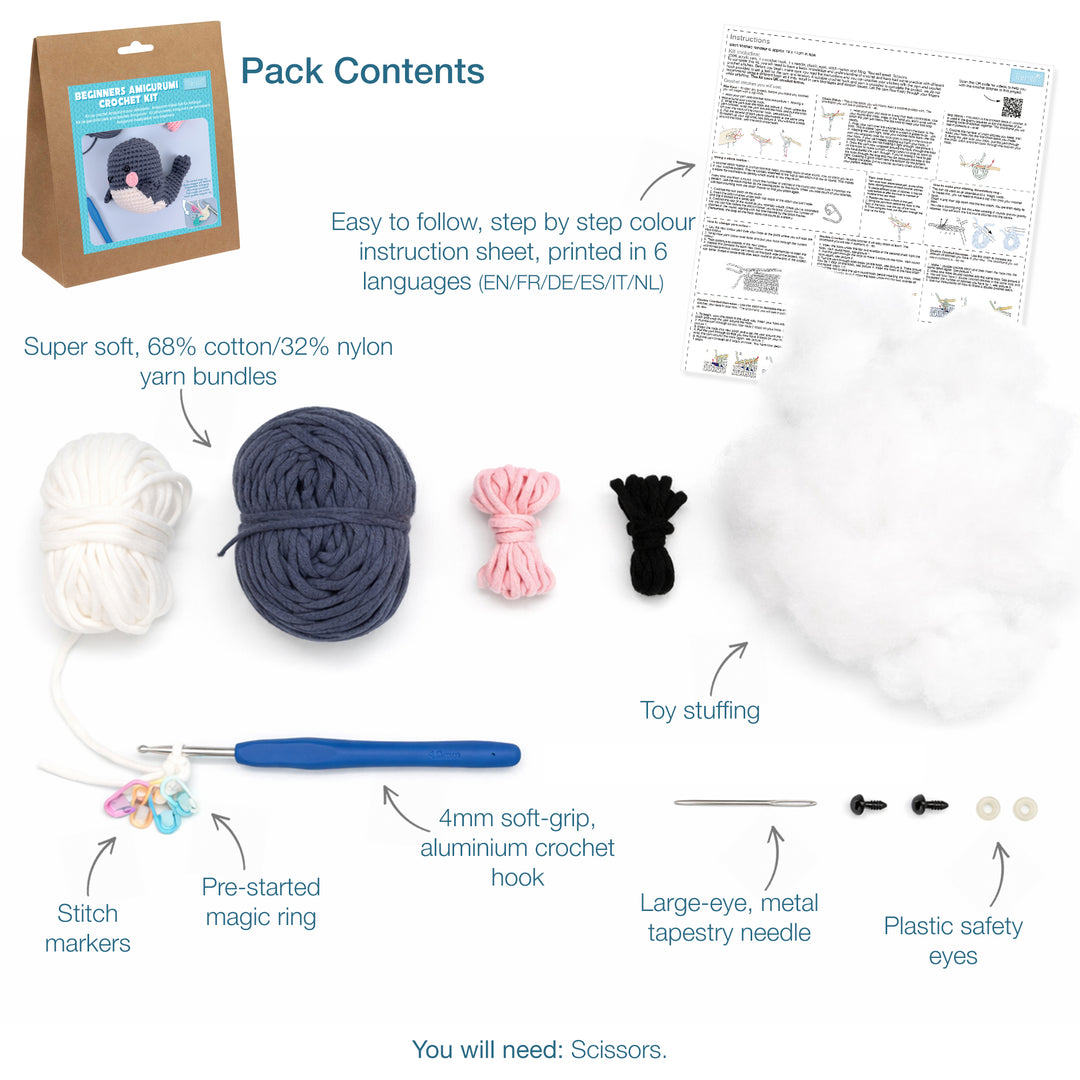 Crochet Kit - Whale