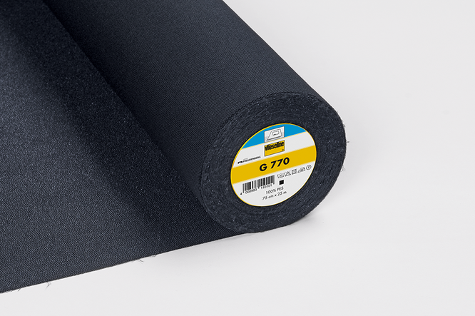 Vlieseline G770 fusible Bi-Stretch woven interlining for jersey. By the half metre.