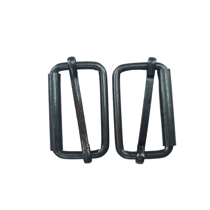 25mm black gunmetal buckles