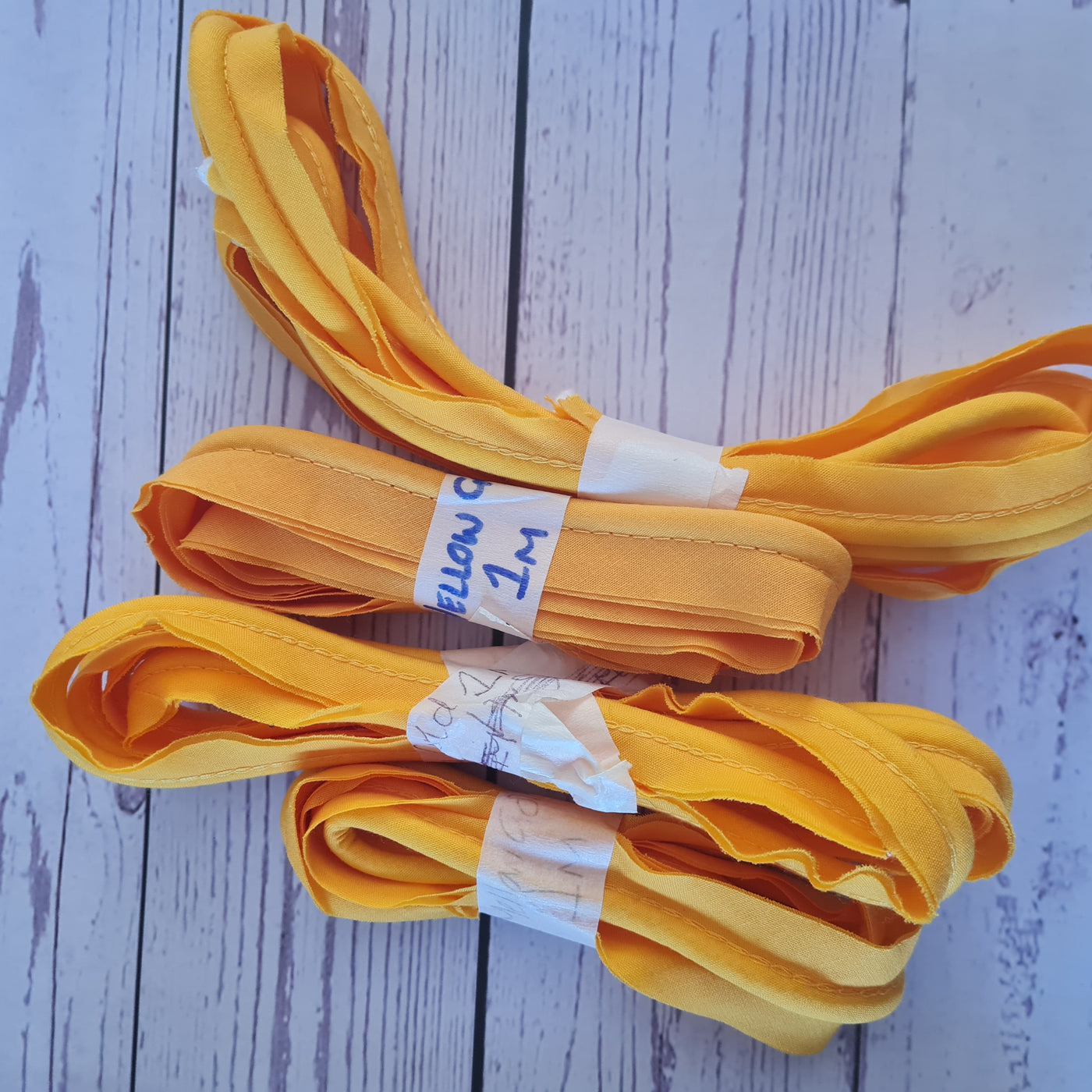 BARGAIN bags of flanged polycotton piping cord:  polycotton