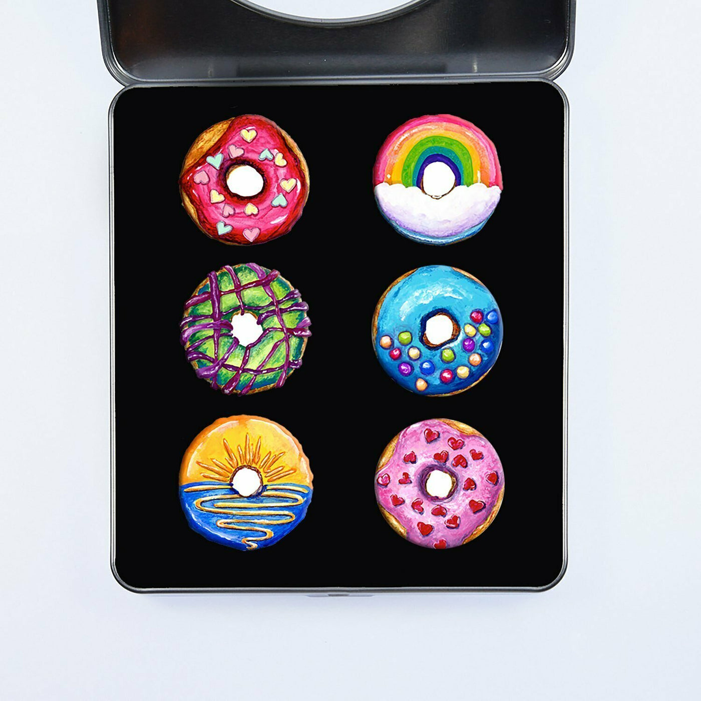 Pattern weights - fabric weights: doughnuts, buttons and quilting designs sets of 6/4