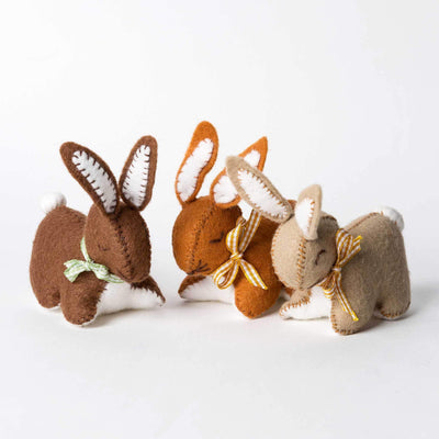 Bunnies felt craft kit, Corinne Lapierre, UK.