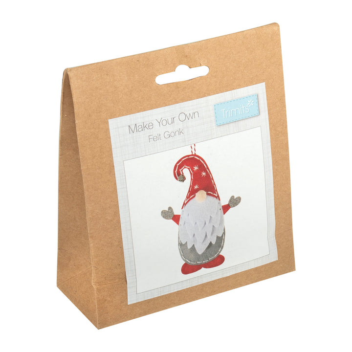 Trimits make your own hanging felt Christmas decoration - Kids, adults Craft kit