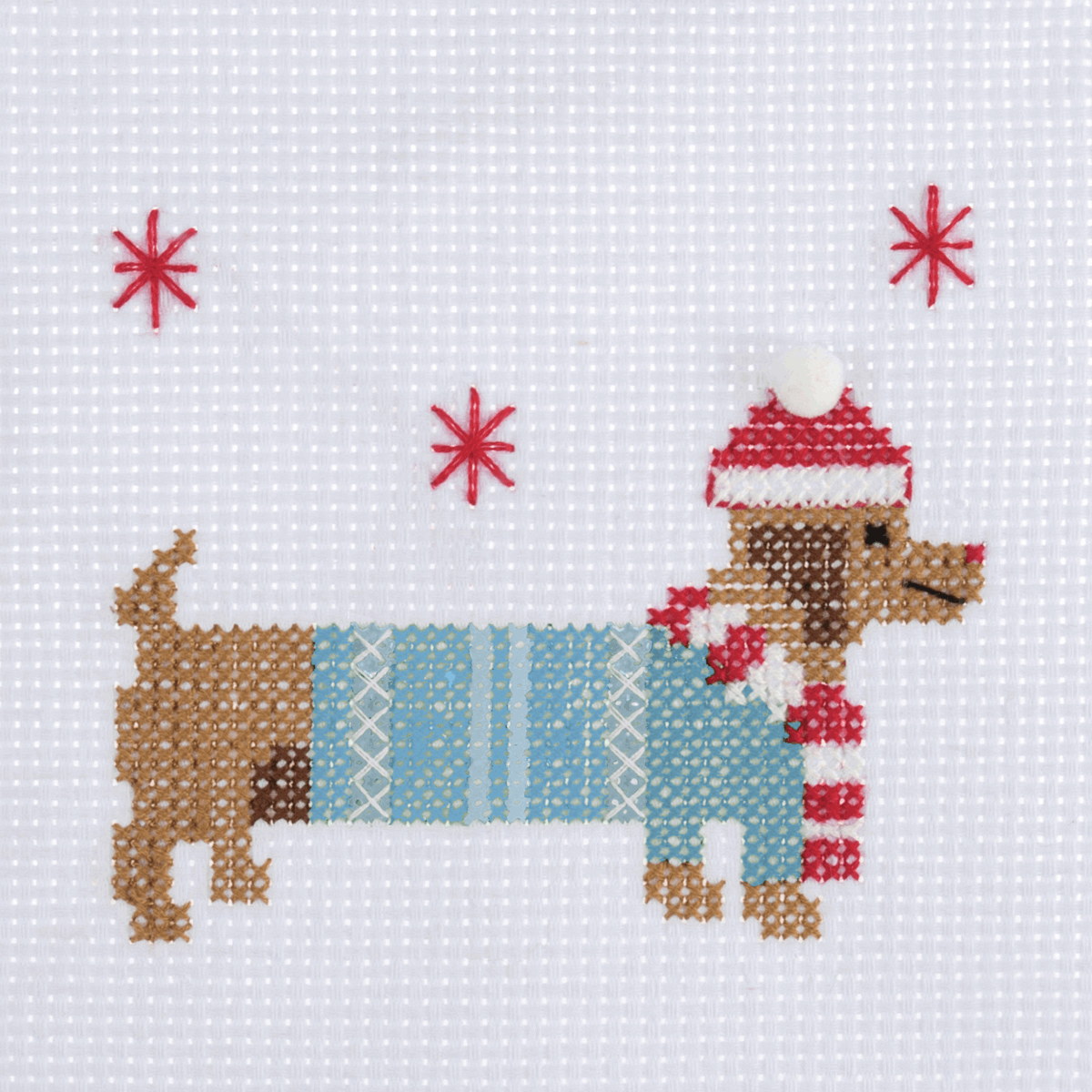Trimits Make Your Own Cross Stitch Wall Christmas decoration craft kit. Stocking filler.