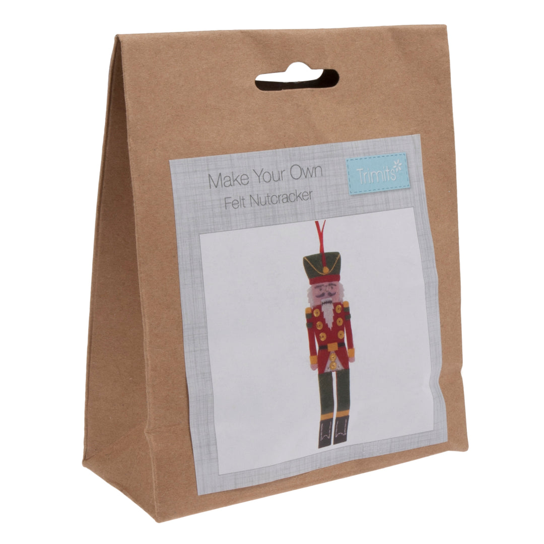 Trimits make your own hanging felt Christmas decoration - Kids, adults Craft kit