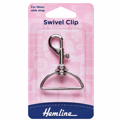 Swivel clip bag fasteners (bag straps, cords , ribbons, bag making) 32/35/38/50 mm Hemline.
