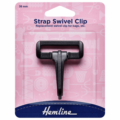 Swivel clip bag fasteners (bag straps, cords , ribbons, bag making) 32/35/38/50 mm Hemline.