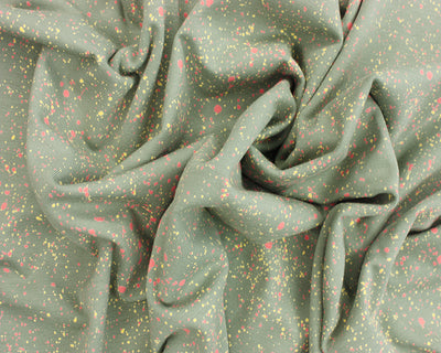 Paint splash Oeko-tex cotton jersey knit dress T-shirt fabric.