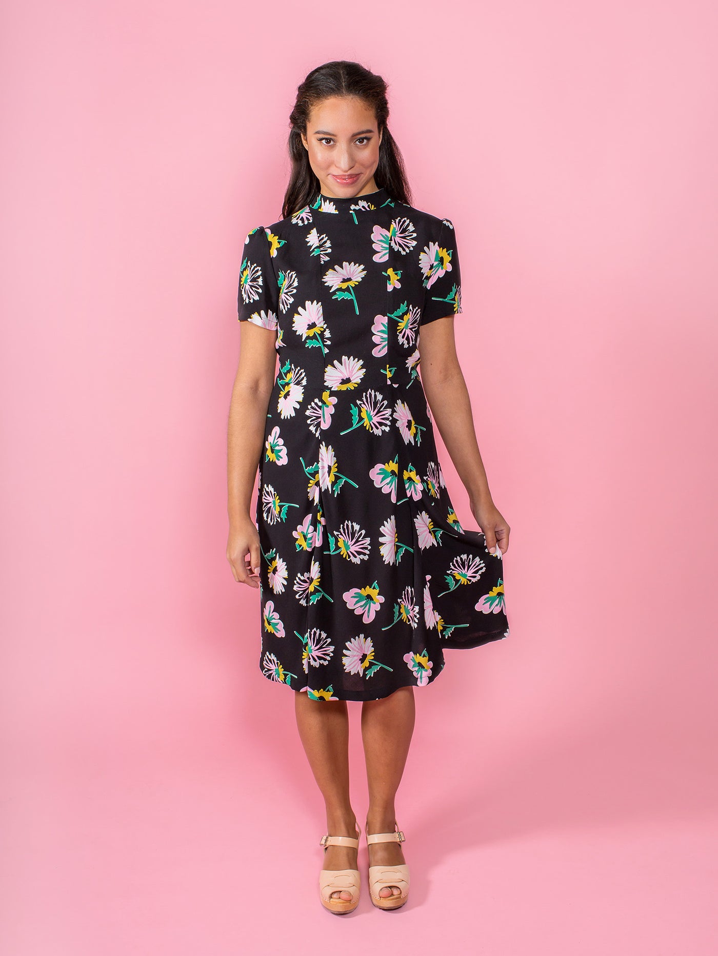 Tilly and the Buttons Martha dress sewing pattern. Easy casual dress pattern.