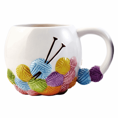 Knitting Wool Novelty Mug Cup Drink Gift