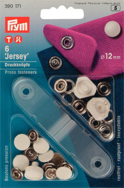 Prym Poppers Non-Sew Press Stud Snap Fasteners and Tool 8mm, 10 mm, 12 mm