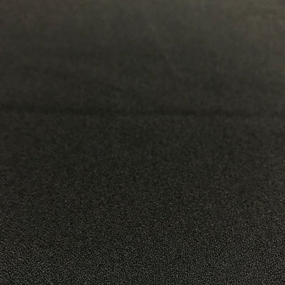 Black/Navy Premium Crêpe 180gsm 100% polyester crêpe dress fabric, per 1/2 m