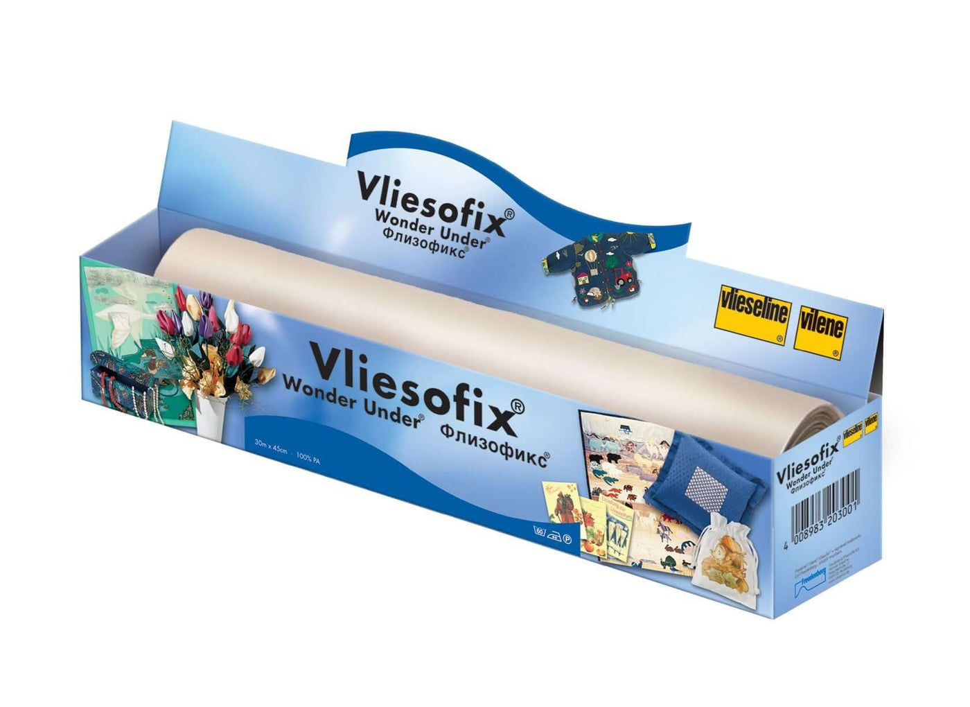 StretchFix T300 by Vilene Vleiseline 30cm wide. Fusible web on transfer paper x 0.5m