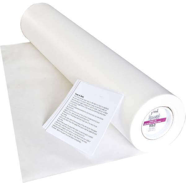 Fuse-A-Web, 50cm wide, easy bond fabric to fabric Fusible webbing 25m roll